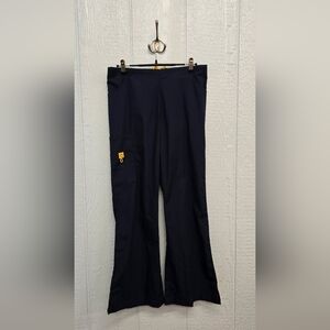 Small WonderWink Navy Blue Women's Modern Fit Pants